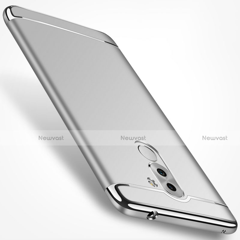Luxury Metal Frame and Plastic Back Case M02 for Huawei GR5 (2017) Silver