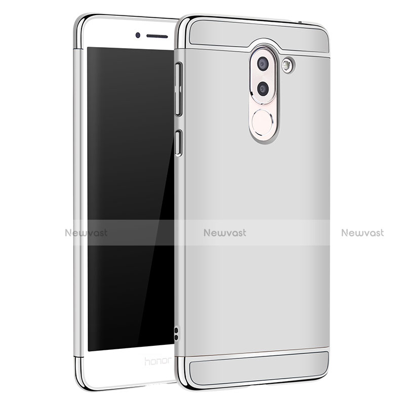 Luxury Metal Frame and Plastic Back Case M02 for Huawei GR5 (2017) Silver