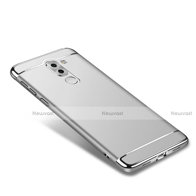 Luxury Metal Frame and Plastic Back Case M02 for Huawei GR5 (2017) Silver