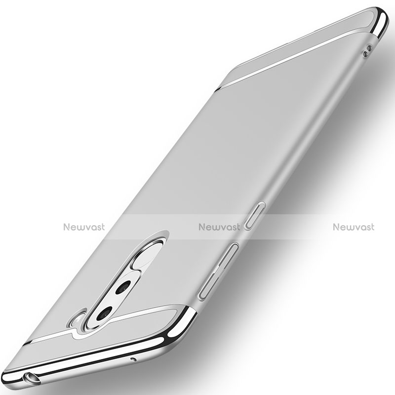 Luxury Metal Frame and Plastic Back Case M02 for Huawei GR5 (2017) Silver