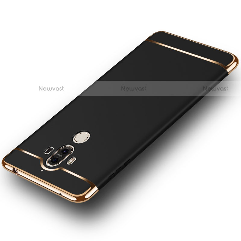 Luxury Metal Frame and Plastic Back Case M02 for Huawei Mate 9 Black