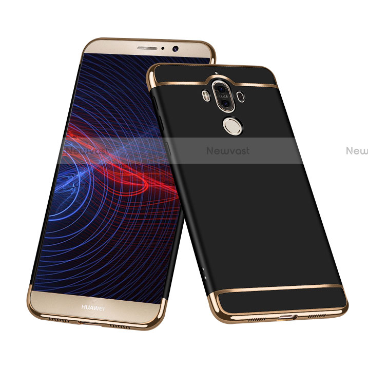 Luxury Metal Frame and Plastic Back Case M02 for Huawei Mate 9 Black