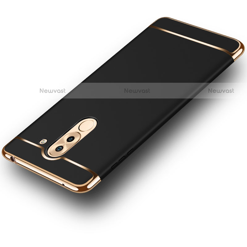 Luxury Metal Frame and Plastic Back Case M03 for Huawei Mate 9 Lite Black