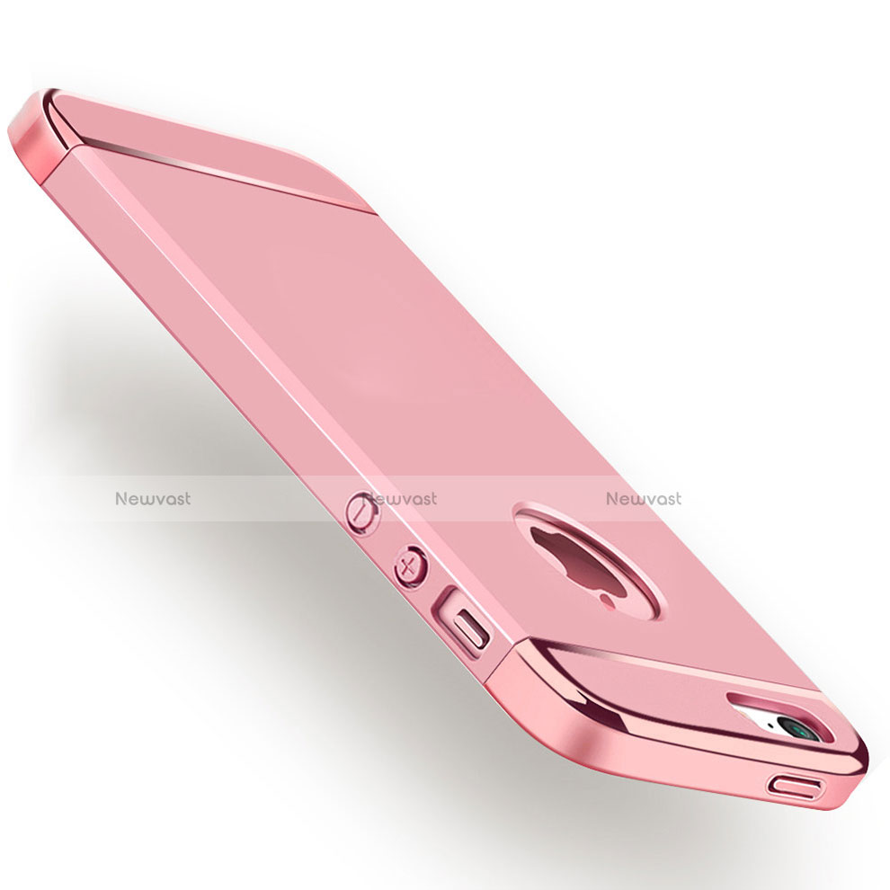 Luxury Metal Frame and Plastic Back Cover Case M01 for Apple iPhone 5