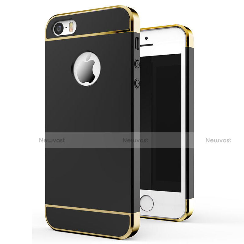 Luxury Metal Frame and Plastic Back Cover Case M01 for Apple iPhone 5S