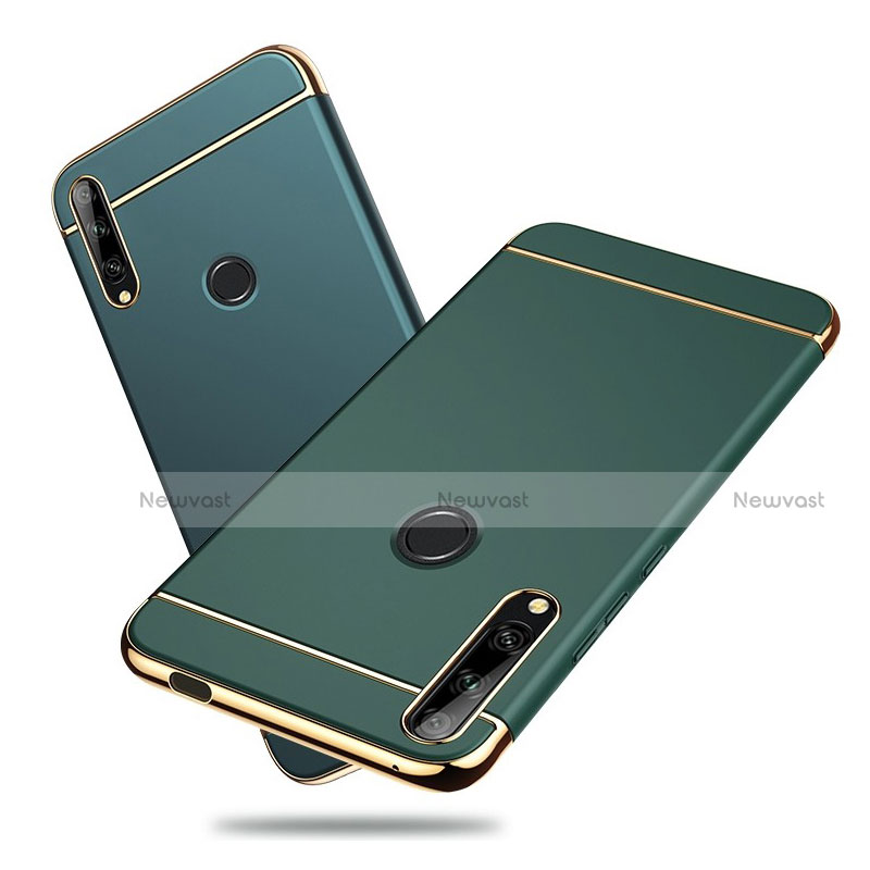 Luxury Metal Frame and Plastic Back Cover Case M01 for Huawei Enjoy 10 Plus