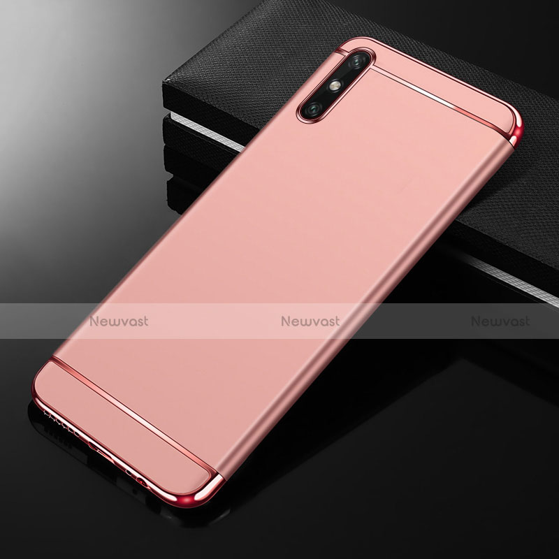 Luxury Metal Frame and Plastic Back Cover Case M01 for Huawei Enjoy 10e