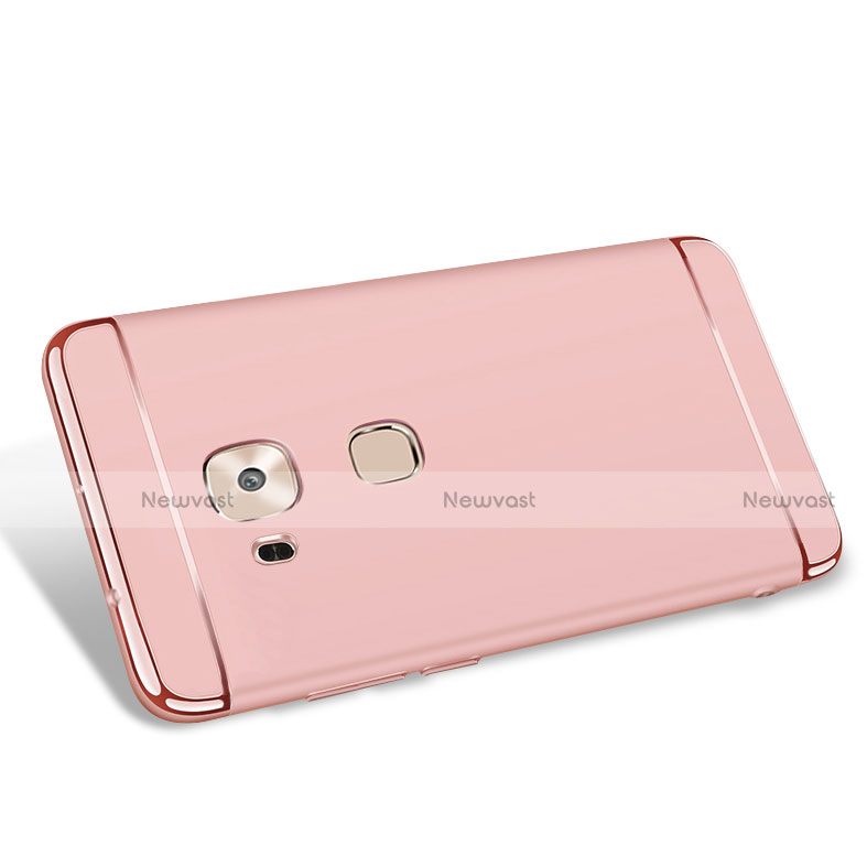 Luxury Metal Frame and Plastic Back Cover Case M01 for Huawei G7 Plus