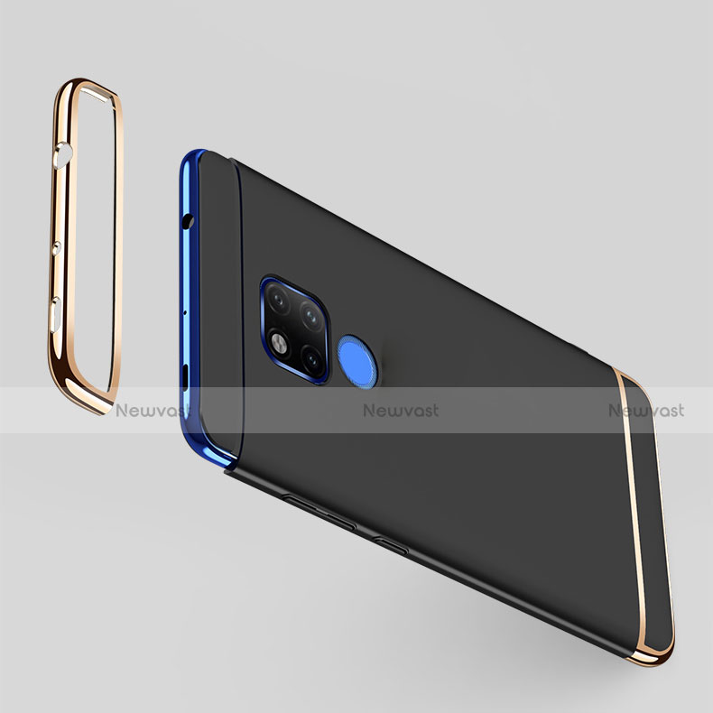 Luxury Metal Frame and Plastic Back Cover Case M01 for Huawei Mate 20 X