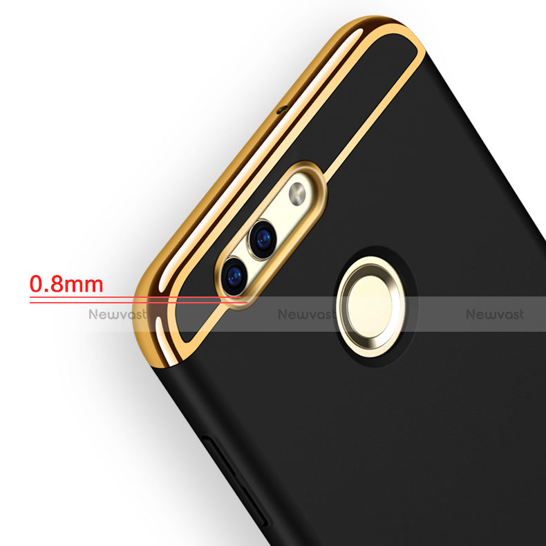 Luxury Metal Frame and Plastic Back Cover Case M01 for Huawei Nova 2 Plus