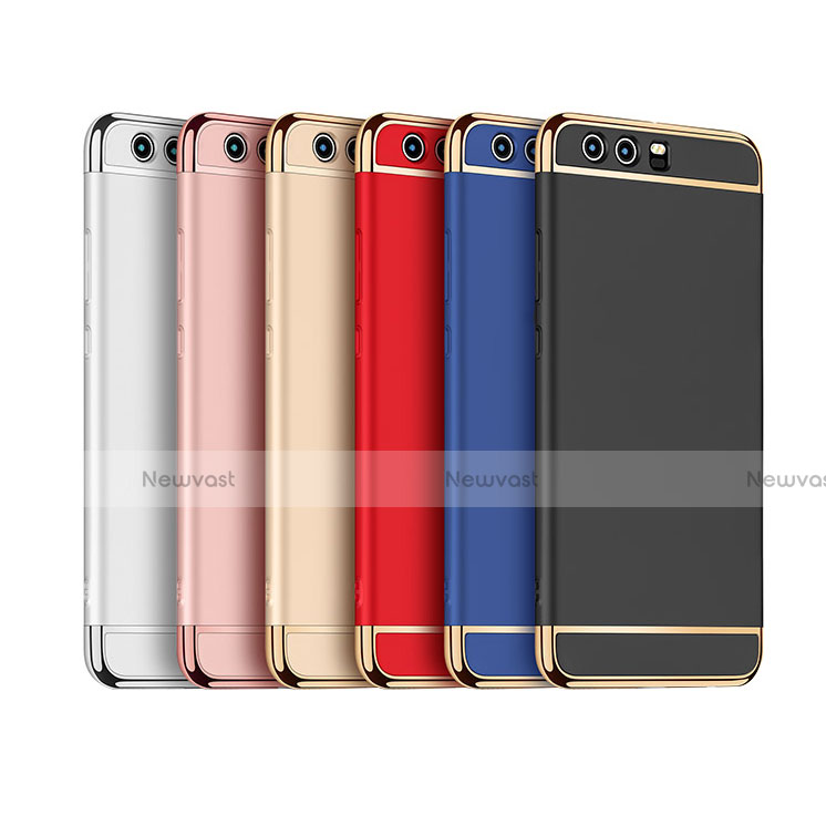 Luxury Metal Frame and Plastic Back Cover Case M01 for Huawei P10 Plus