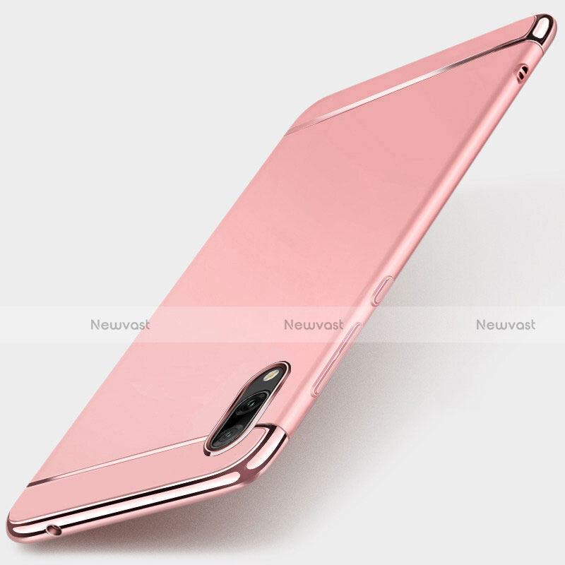 Luxury Metal Frame and Plastic Back Cover Case M01 for Huawei Y7 Pro (2019)