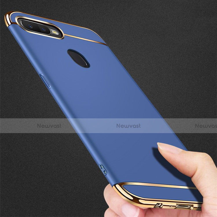 Luxury Metal Frame and Plastic Back Cover Case M01 for Oppo A7