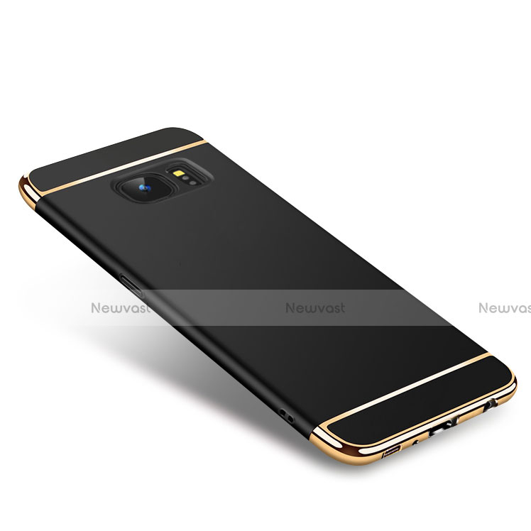 Luxury Metal Frame and Plastic Back Cover Case M01 for Samsung Galaxy S7 G930F G930FD