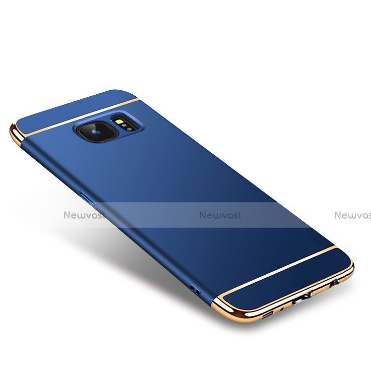 Luxury Metal Frame and Plastic Back Cover Case M01 for Samsung Galaxy S7 G930F G930FD