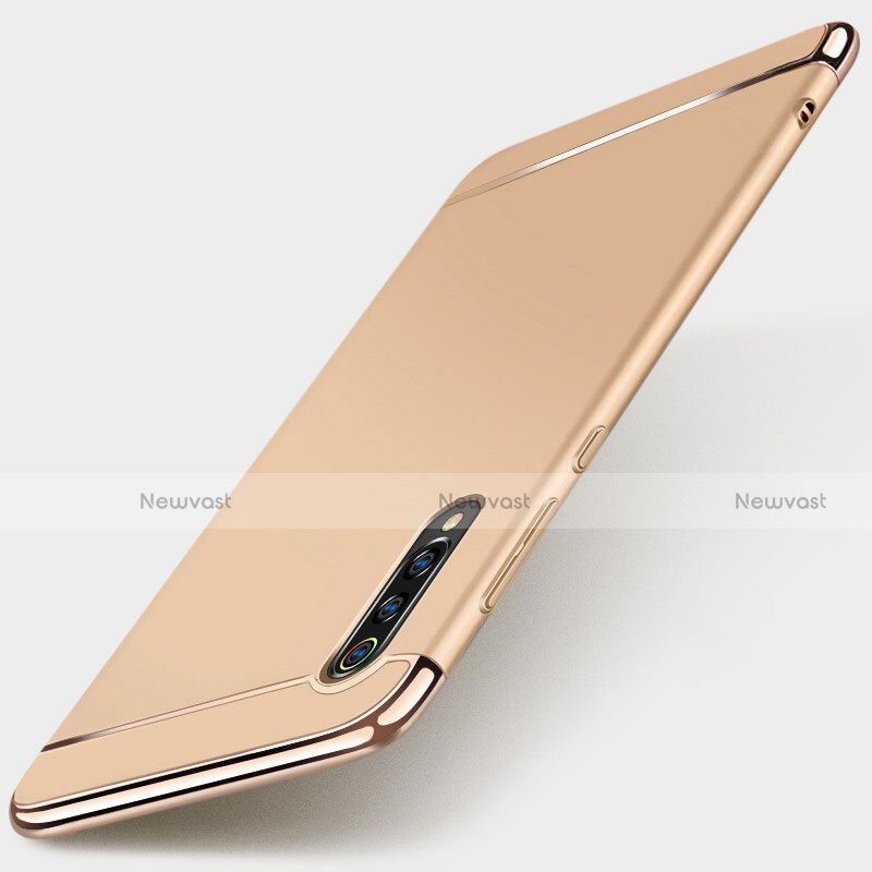 Luxury Metal Frame and Plastic Back Cover Case M01 for Xiaomi Mi 9 Pro 5G Gold