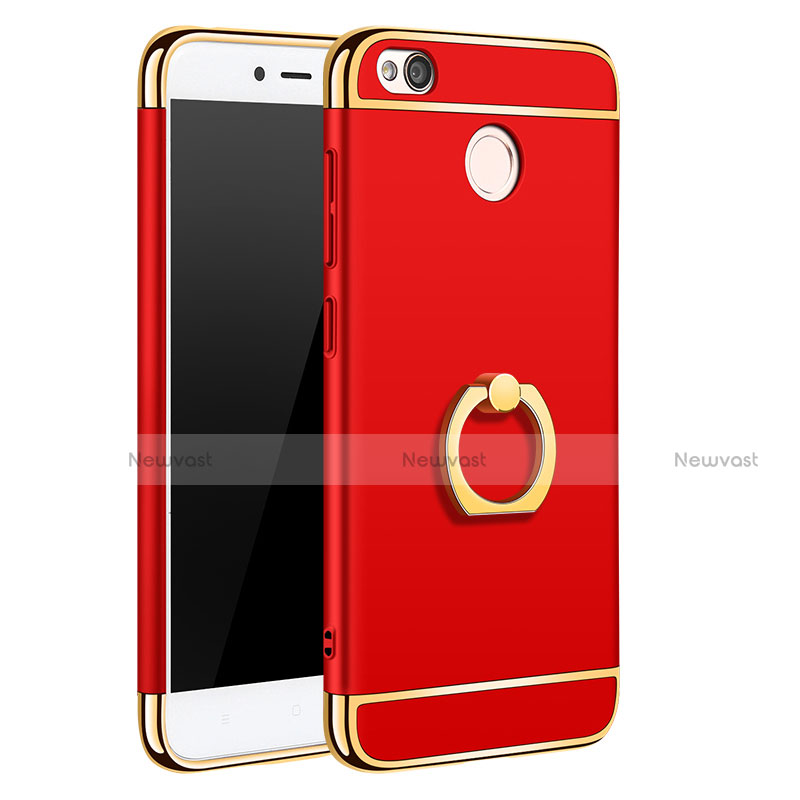 Luxury Metal Frame and Plastic Back Cover Case M01 for Xiaomi Redmi 4X