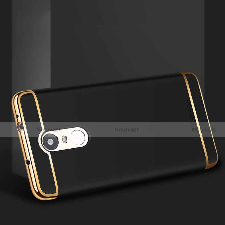 Luxury Metal Frame and Plastic Back Cover Case M01 for Xiaomi Redmi Note 3 MediaTek