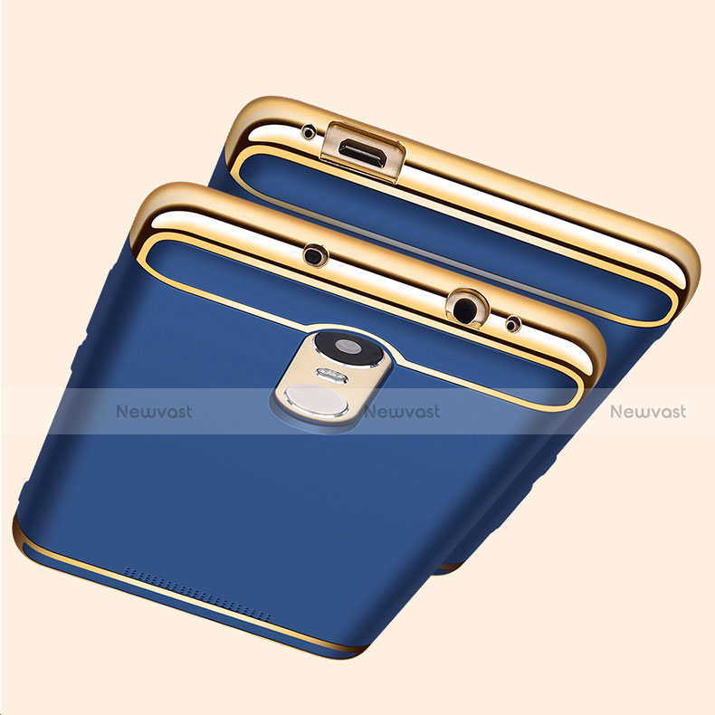 Luxury Metal Frame and Plastic Back Cover Case M01 for Xiaomi Redmi Note 3 Pro