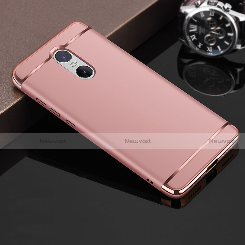 Luxury Metal Frame and Plastic Back Cover Case M01 for Xiaomi Redmi Note 4