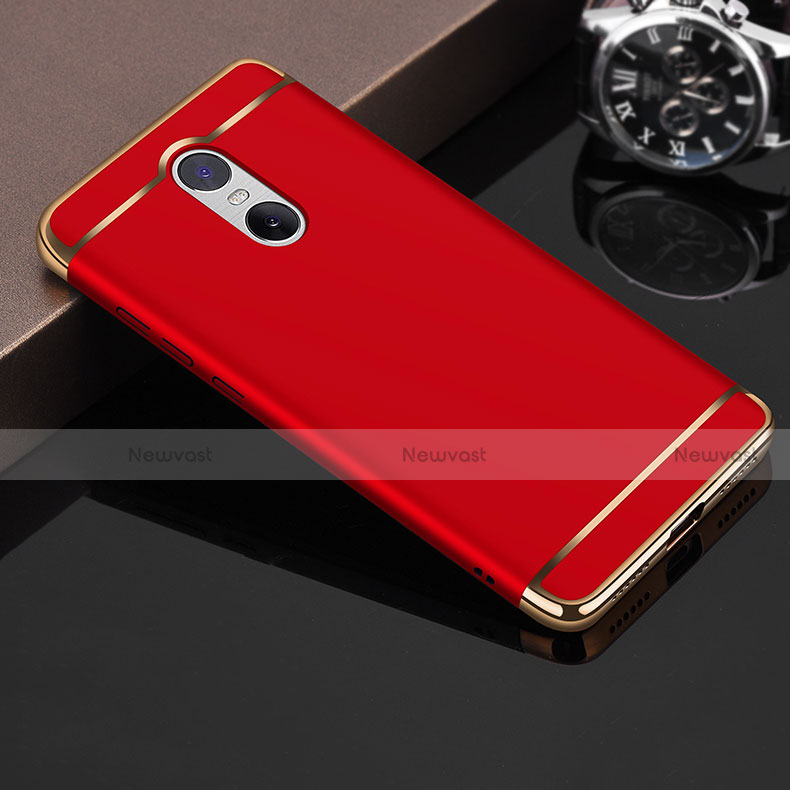 Luxury Metal Frame and Plastic Back Cover Case M01 for Xiaomi Redmi Note 4X High Edition