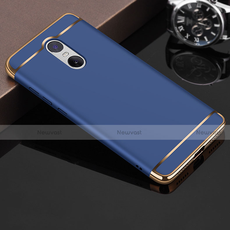 Luxury Metal Frame and Plastic Back Cover Case M01 for Xiaomi Redmi Note 4X High Edition