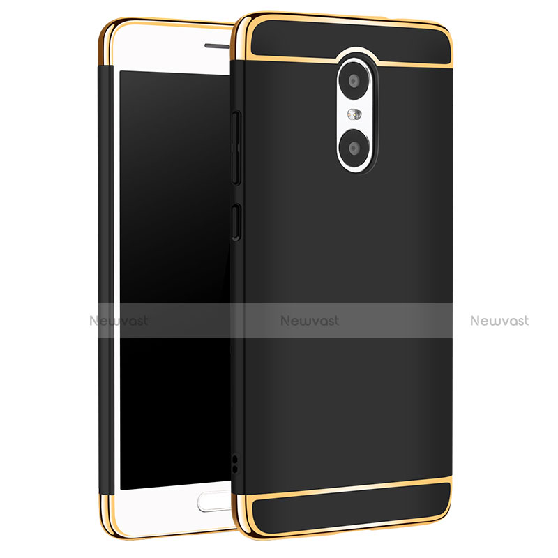 Luxury Metal Frame and Plastic Back Cover Case M01 for Xiaomi Redmi Pro Black