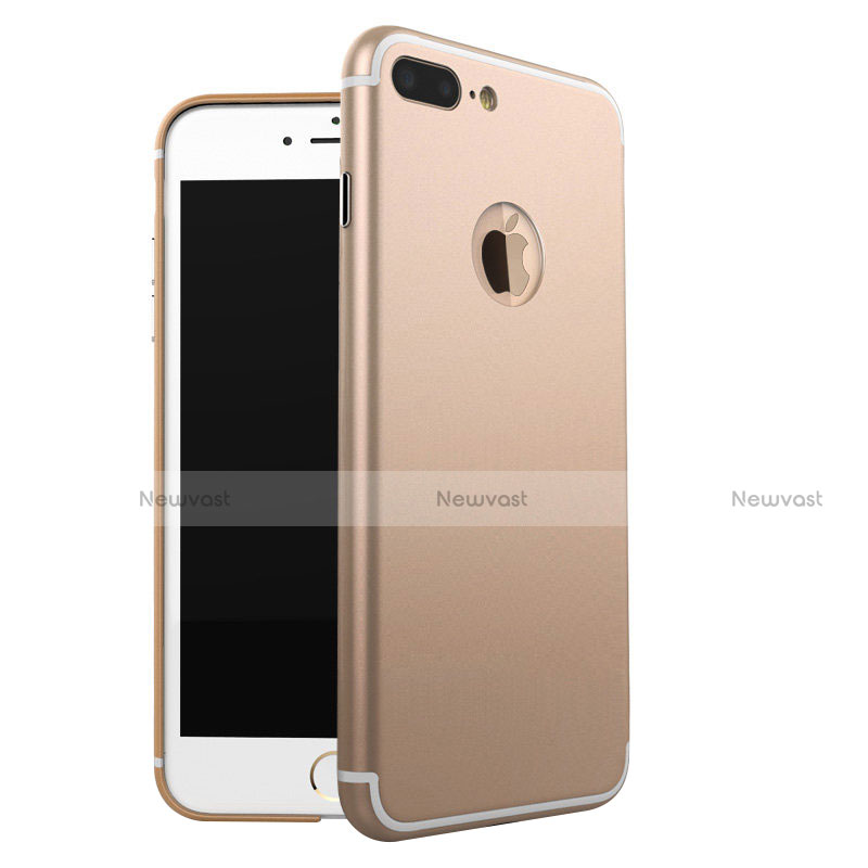 Luxury Metal Frame and Plastic Back Cover Case T01 for Apple iPhone 8 Plus