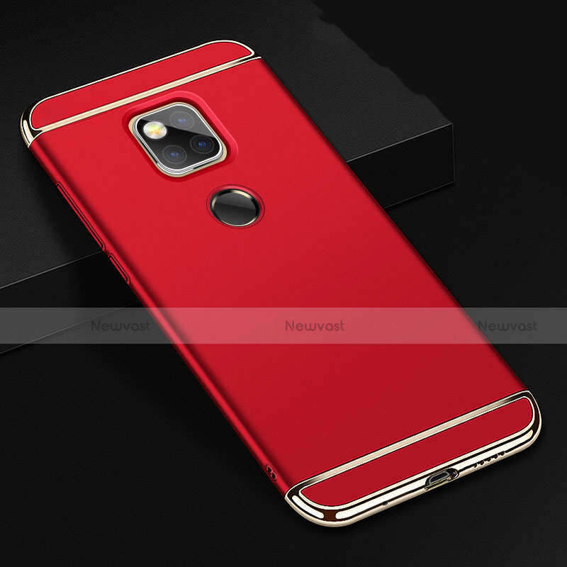 Luxury Metal Frame and Plastic Back Cover Case T01 for Huawei Mate 20 X 5G