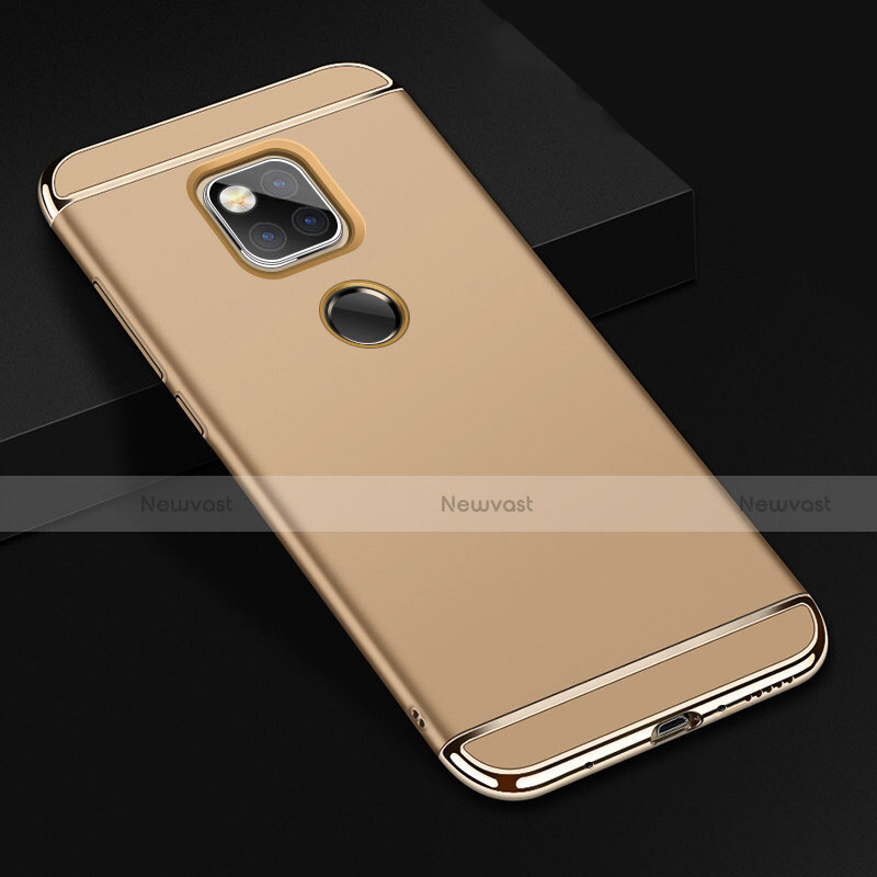 Luxury Metal Frame and Plastic Back Cover Case T01 for Huawei Mate 20 X 5G