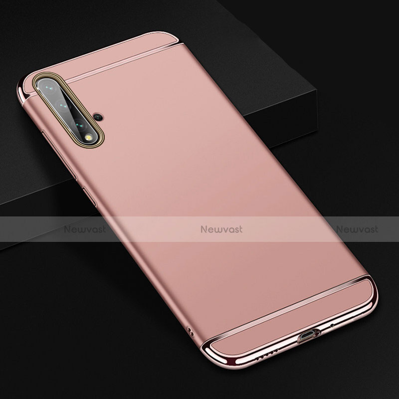 Luxury Metal Frame and Plastic Back Cover Case T01 for Huawei Nova 5 Pro