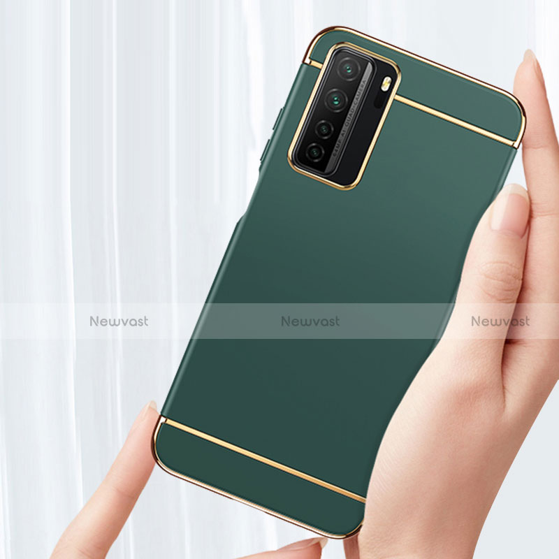 Luxury Metal Frame and Plastic Back Cover Case T01 for Huawei Nova 7 SE 5G