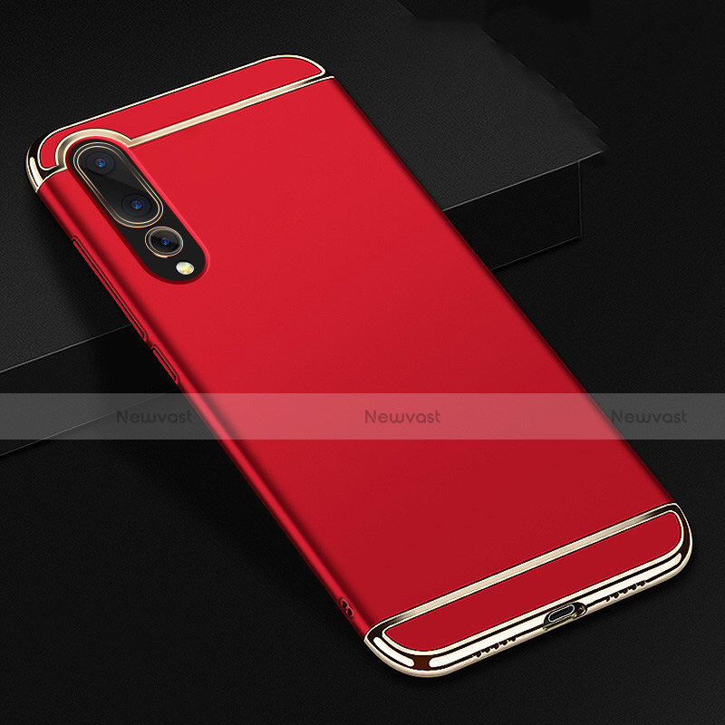 Luxury Metal Frame and Plastic Back Cover Case T01 for Huawei P20 Pro