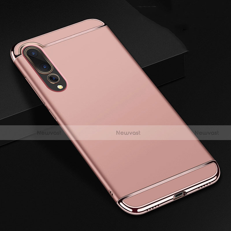 Luxury Metal Frame and Plastic Back Cover Case T01 for Huawei P20 Pro