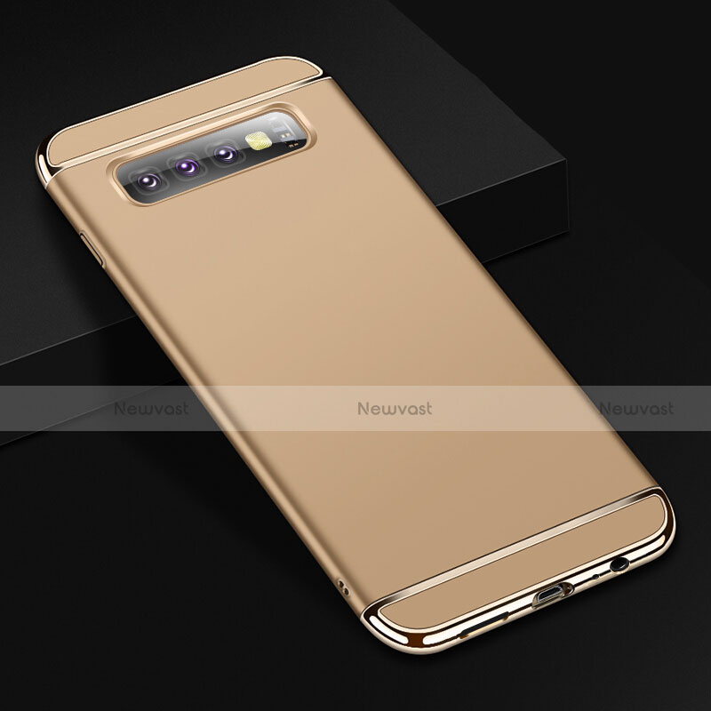 Luxury Metal Frame and Plastic Back Cover Case T01 for Samsung Galaxy S10 Plus