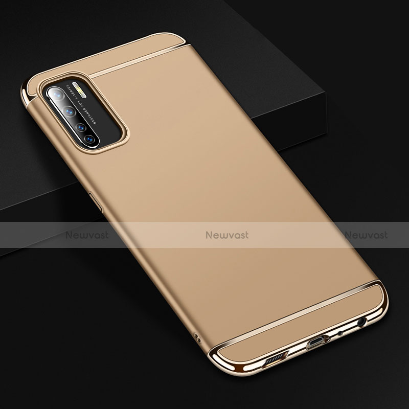 Luxury Metal Frame and Plastic Back Cover Case T02 for Oppo F15