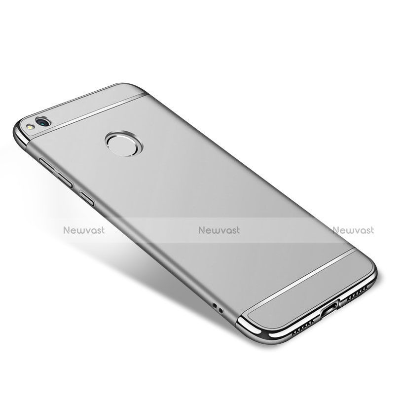 Luxury Metal Frame and Plastic Back Cover for Huawei GR3 (2017) Silver