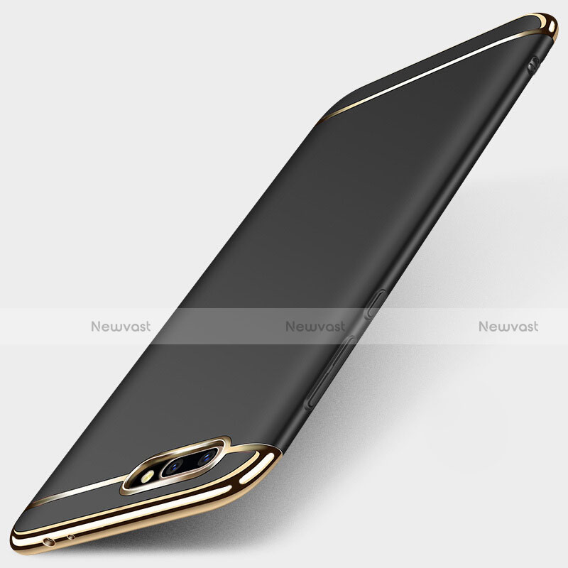 Luxury Metal Frame and Plastic Back Cover for Huawei Honor 10 Black