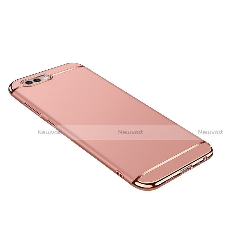 Luxury Metal Frame and Plastic Back Cover for Huawei Honor 10 Rose Gold