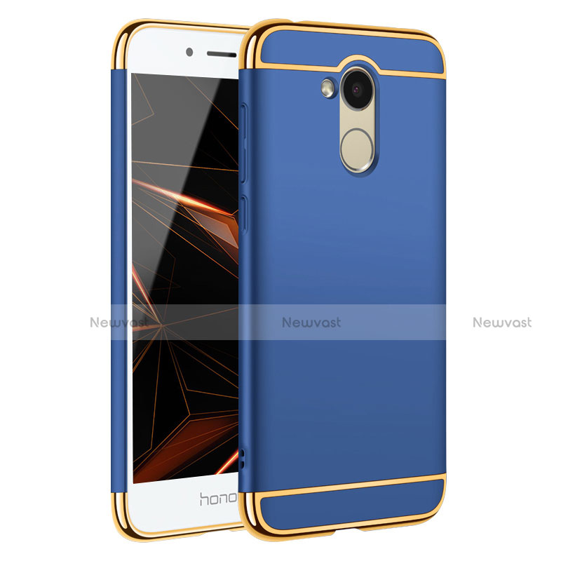 Luxury Metal Frame and Plastic Back Cover for Huawei Honor 6A Blue