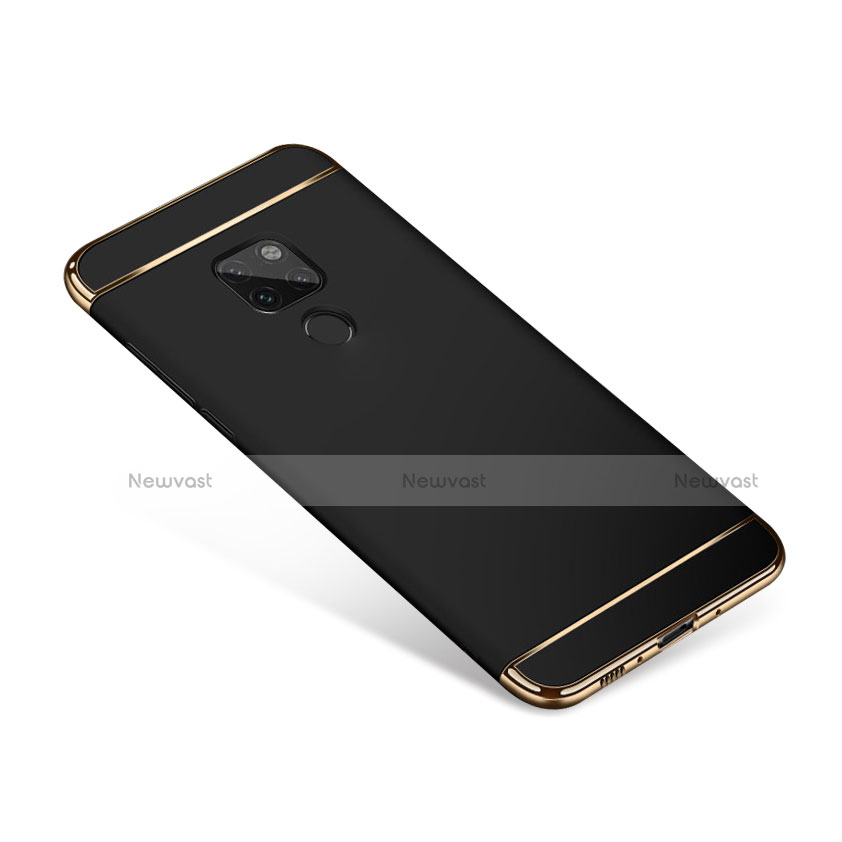 Luxury Metal Frame and Plastic Back Cover for Huawei Mate 20 Black