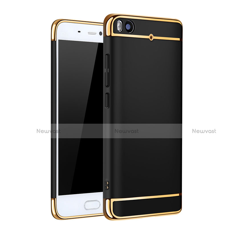 Luxury Metal Frame and Plastic Back Cover for Xiaomi Mi 5S 4G Black