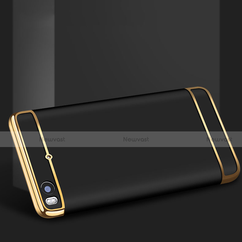 Luxury Metal Frame and Plastic Back Cover for Xiaomi Mi 5S 4G Black