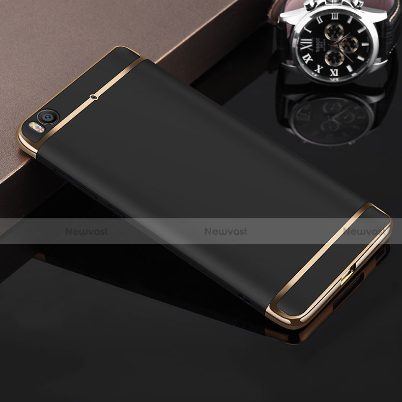 Luxury Metal Frame and Plastic Back Cover for Xiaomi Mi 5S 4G Black