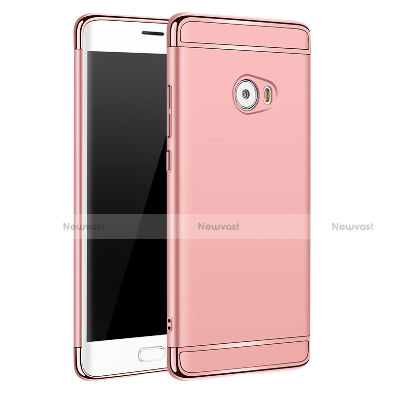Luxury Metal Frame and Plastic Back Cover for Xiaomi Mi Note 2 Rose Gold