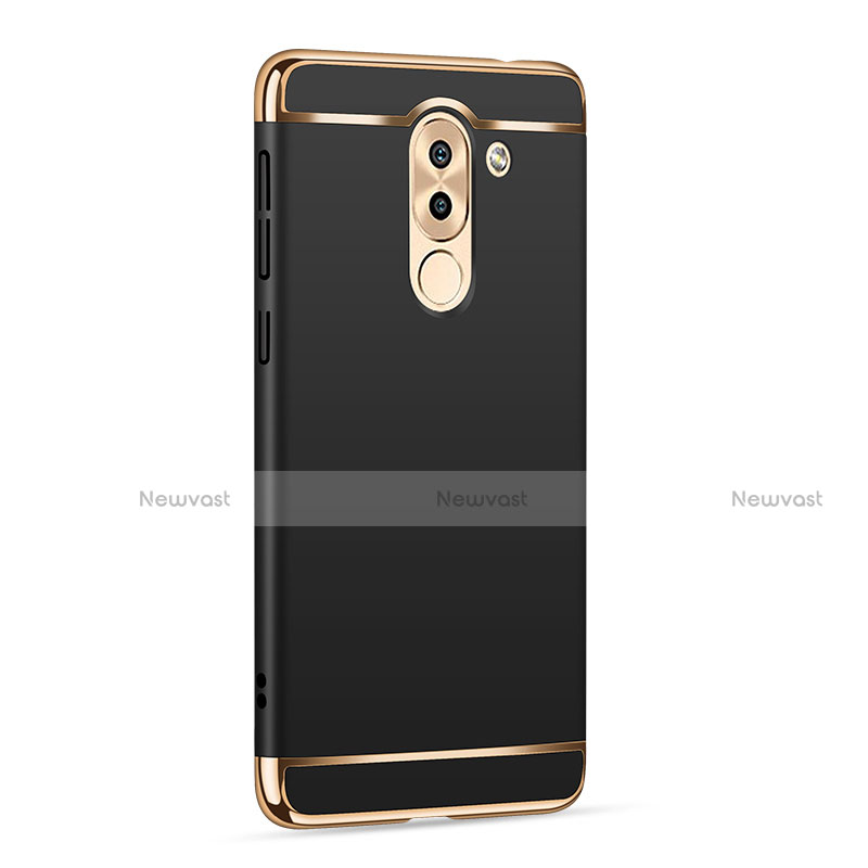 Luxury Metal Frame and Plastic Back Cover M02 for Huawei GR5 (2017) Black