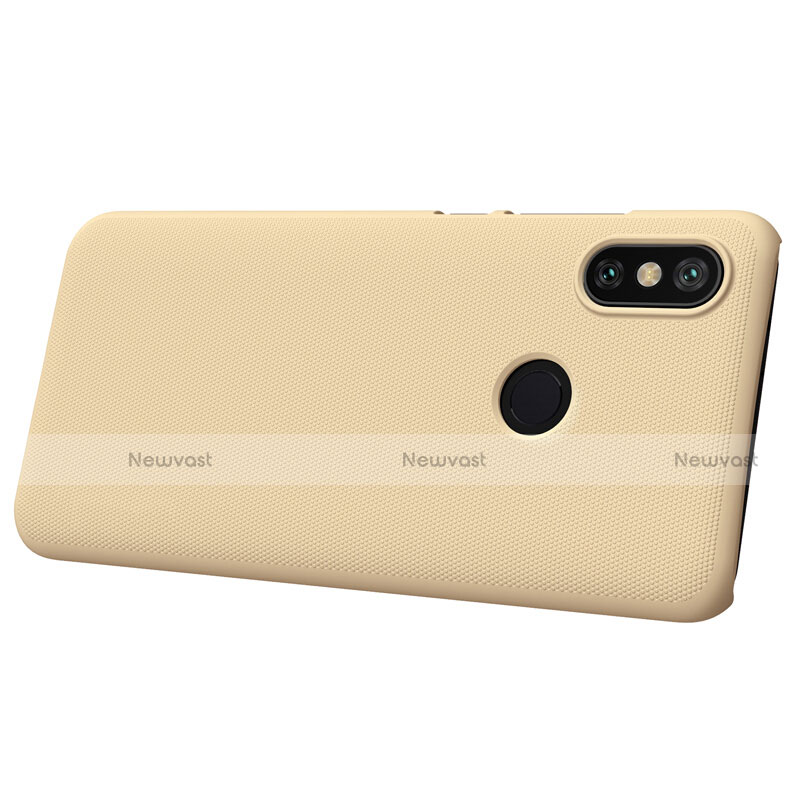 Mesh Hole Hard Rigid Case Back Cover for Xiaomi Mi A2 Gold