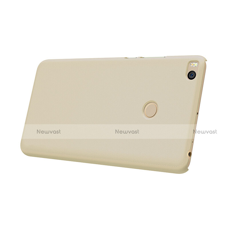 Mesh Hole Hard Rigid Case Back Cover for Xiaomi Mi Max 2 Gold