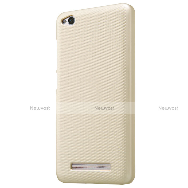 Mesh Hole Hard Rigid Case Back Cover for Xiaomi Redmi 4A Gold