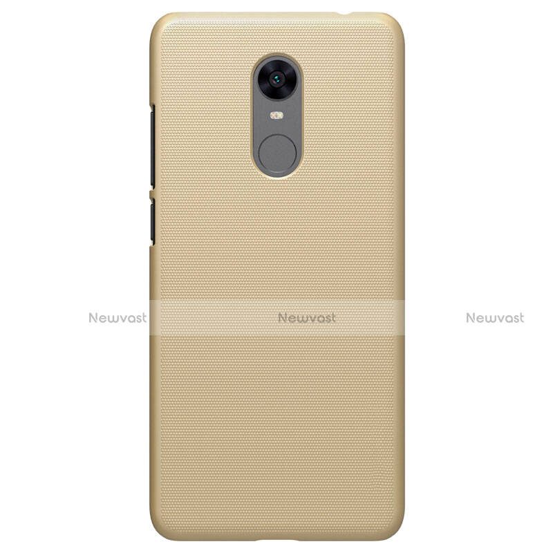 Mesh Hole Hard Rigid Case Back Cover for Xiaomi Redmi 5 Plus Gold